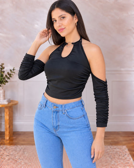 Top Amor - Negro