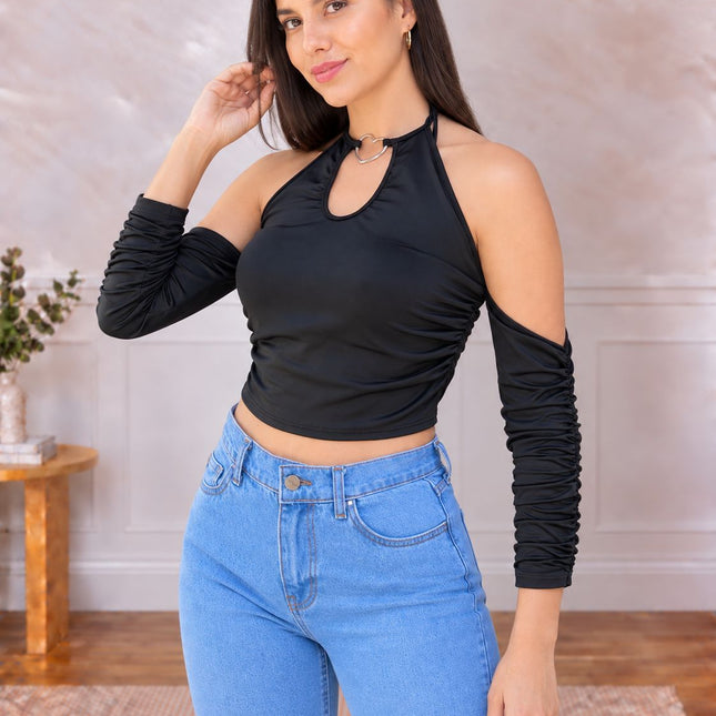 Top Amor - Negro