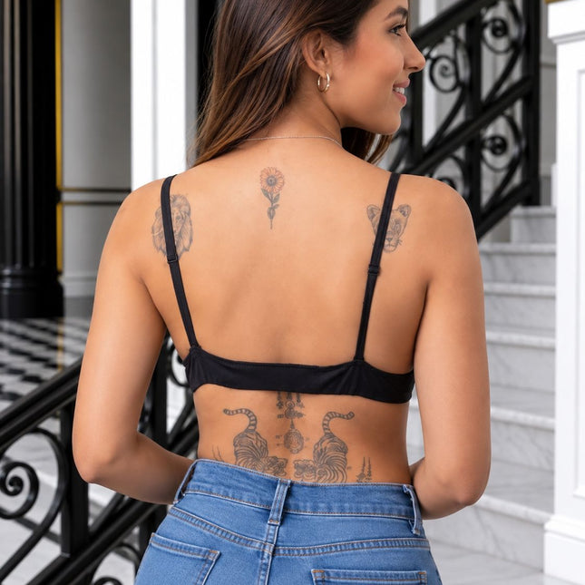 Top Mariel - Negro
