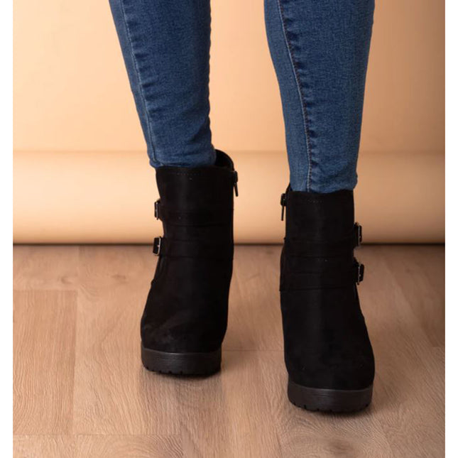 Botines Mujer Tours - Negro