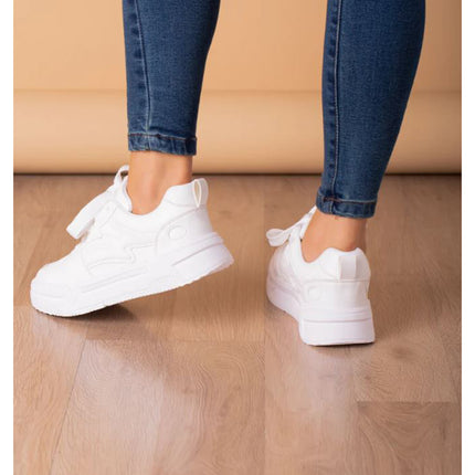 Zapatillas Urbanas Mujer Troyes - Blanco