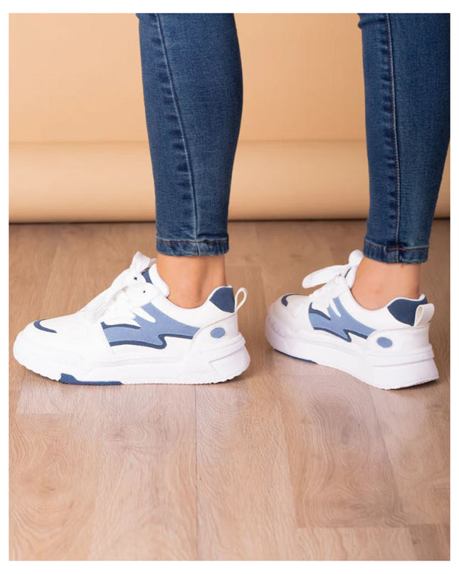 Zapatilla Troyes - Celeste