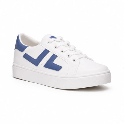 Zapatillas Urbanas Mujer Veche - Celeste
