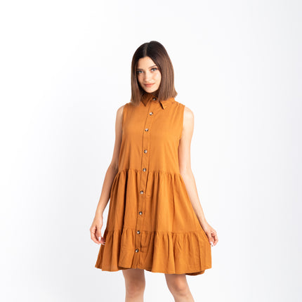 Vestido Ella - Camel