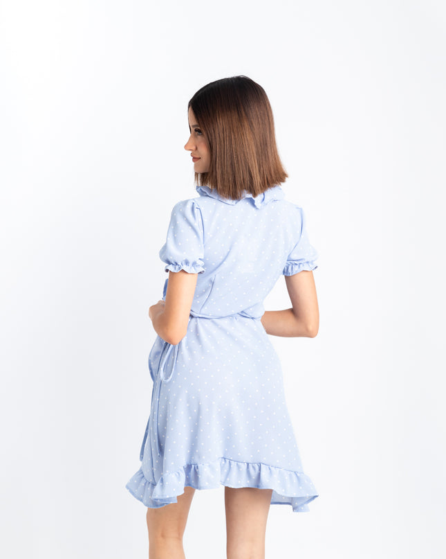 Vestido Iyali - Celeste