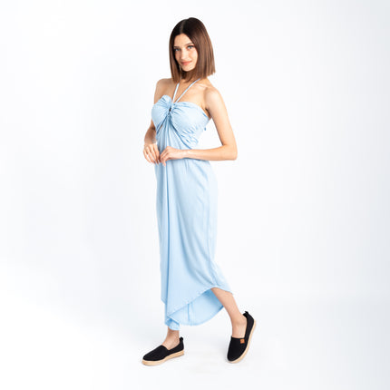 Vestido Aldana - Celeste