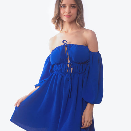 Vestido Edda - Azul