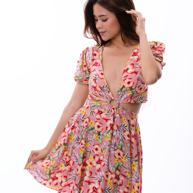 Vestido P-Isla - Palo Rosa