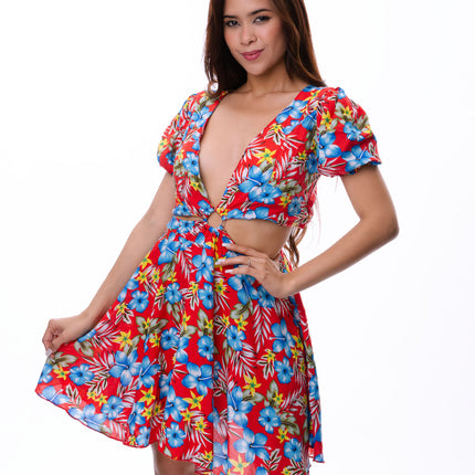 Vestido P-Isla - Rojo