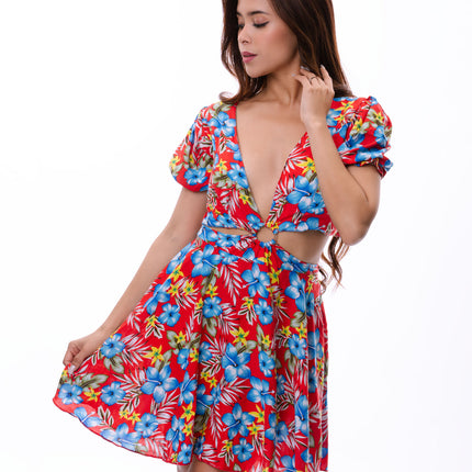 Vestido P-Isla - Rojo