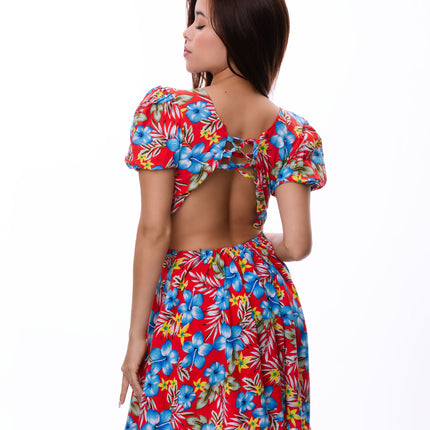 Vestido P-Isla - Rojo