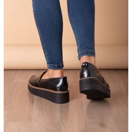 Mocasin Vratsa - Negro Charol