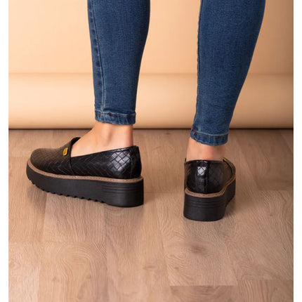 Mocasines Mujer Vratsa - Negro