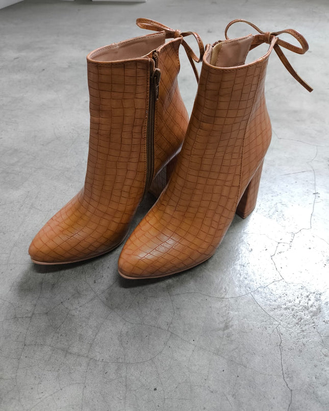 Botas Bubali - Camel Serpiente 35 (Yayita)