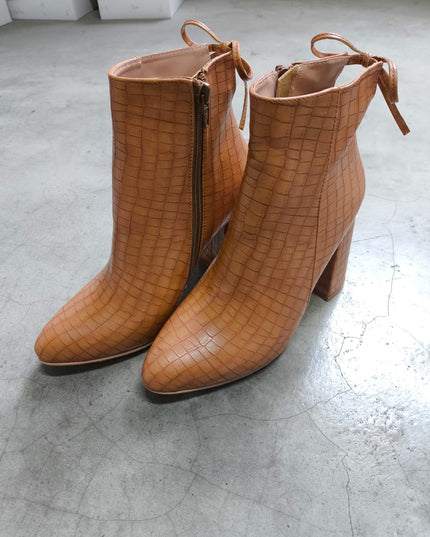 Botas Bubali - Camel Serpiente 36 (Yayita)
