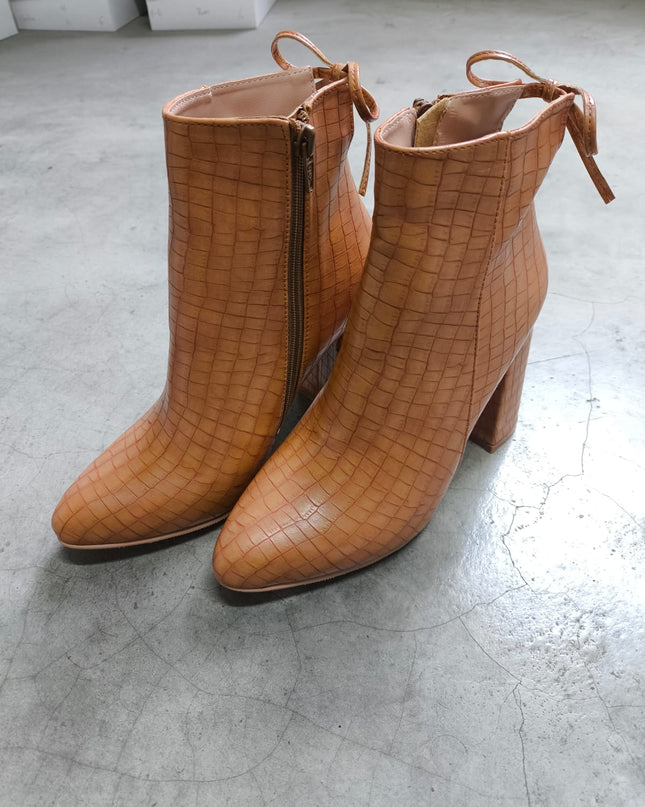 Botas Bubali - Camel Serpiente 36 (Yayita)