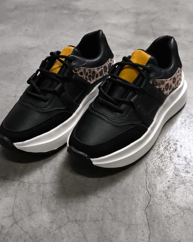 Zapatilla Thani - Negro Print2 35 (Yayita)