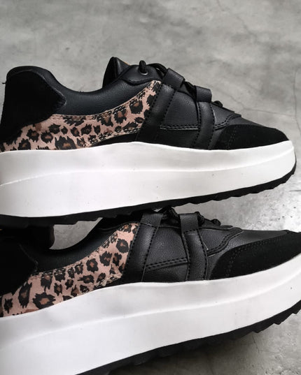 Zapatilla Thani - Negro Print2 35 (Yayita)