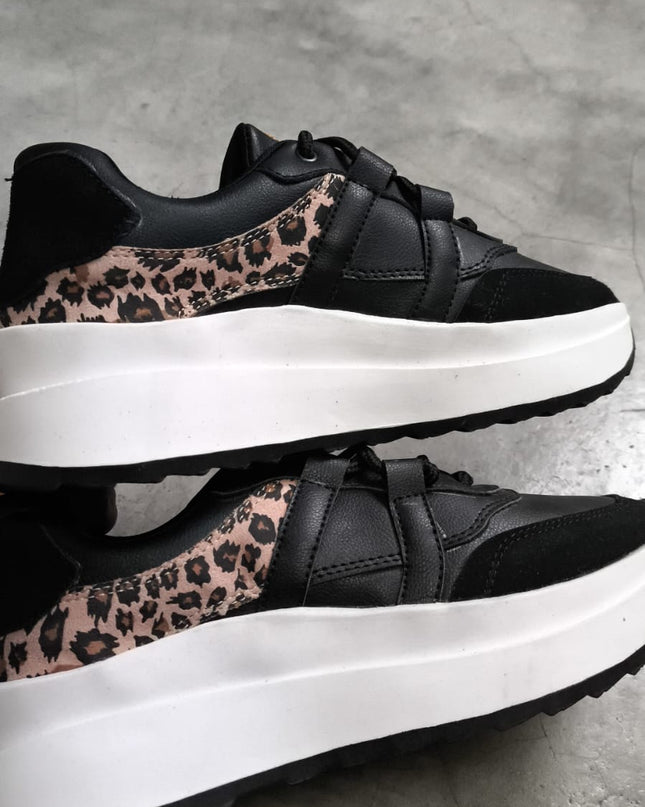 Zapatilla Thani - Negro Print2 35 (Yayita)