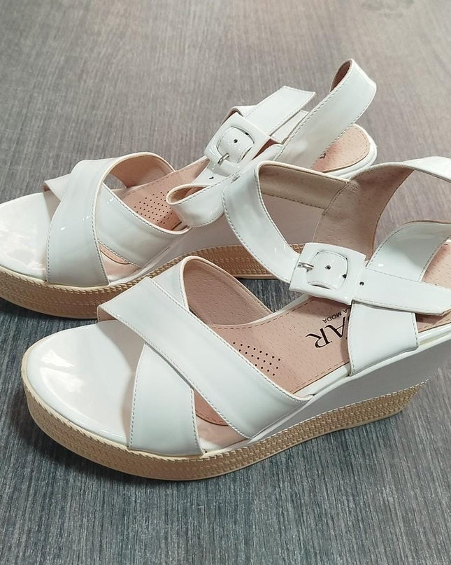 Sandalias Nea - Blanco 39 (Yayita)