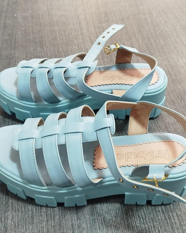 Sandalias Catania - Celeste 38 (Yayita)