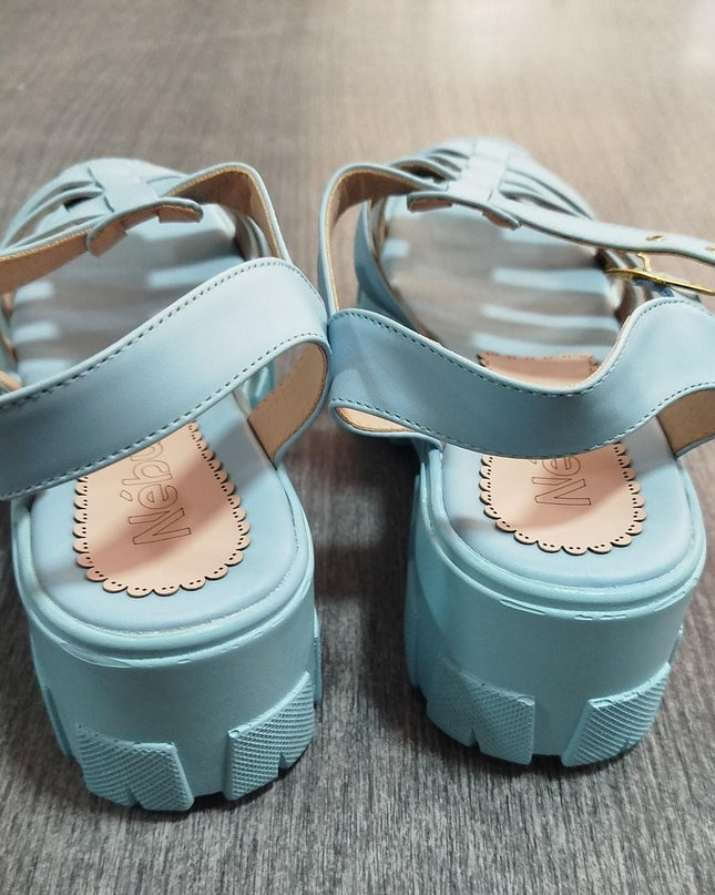 Sandalias Catania - Celeste 38 (Yayita)