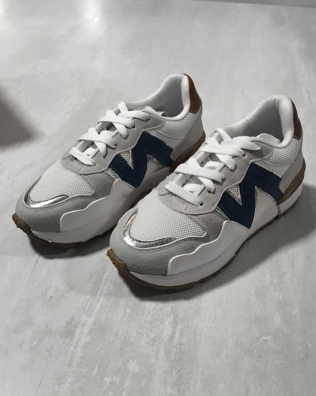 Zapatilla Nébula 2.0 - Azul Dos 35 (Yayita)