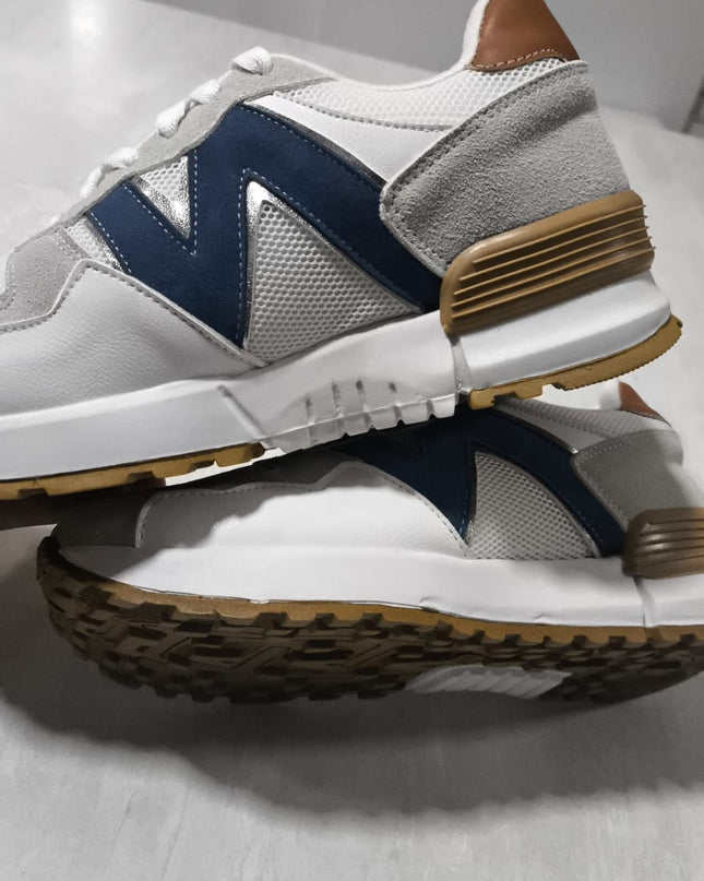 Zapatilla Nébula 2.0 - Azul Dos 35 (Yayita)