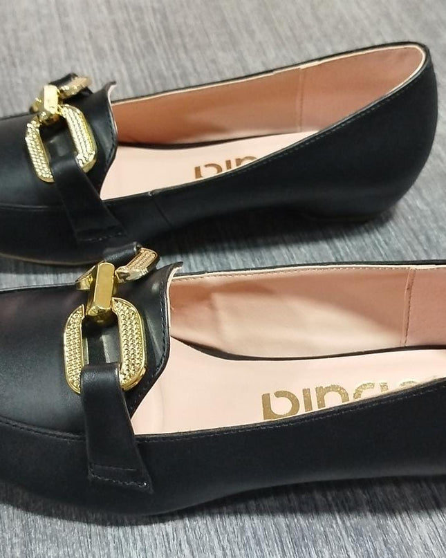 Mocasín Goldyuan - Negro 37 (Yayita)