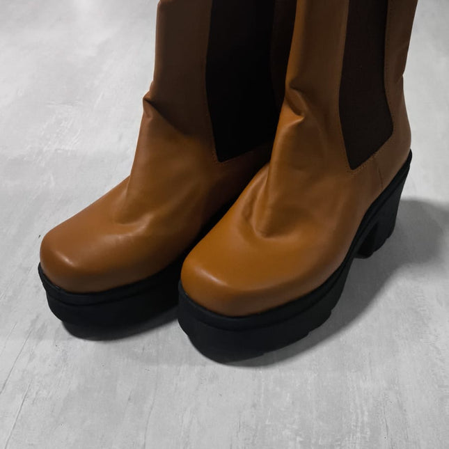 Botas Mujer Ruse - Camel 36 (Yayita)