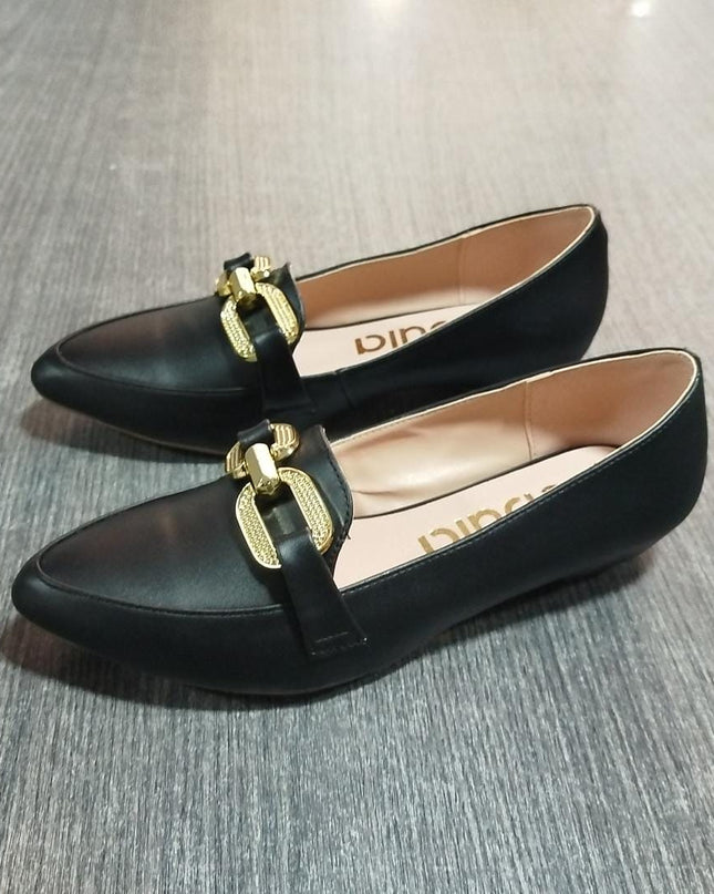 Mocasín Goldyuan - Negro 36 (Yayita)