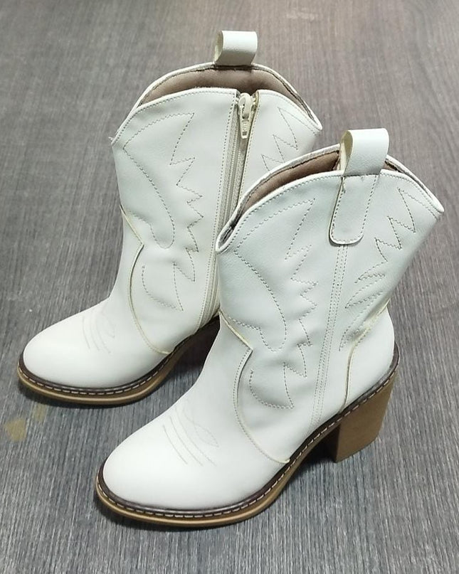 Botas Vaqueras - Blanco 35 (Yayita)