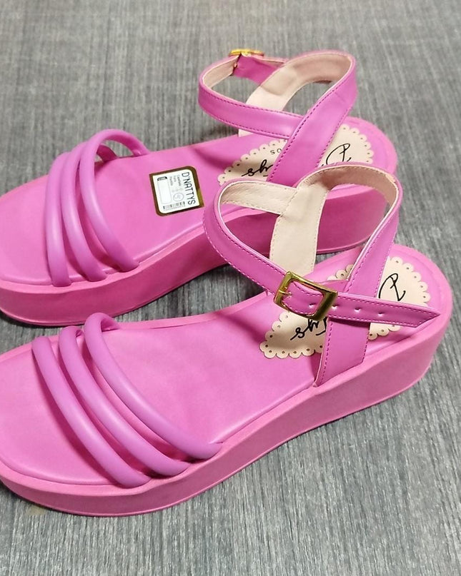 Sandalia Hilton - Fucsia 35 (Yayita)