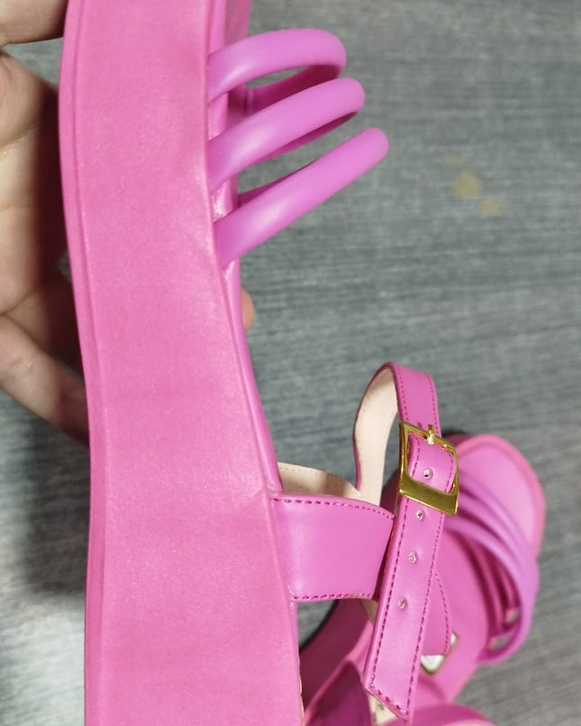 Sandalia Hilton - Fucsia 35 (Yayita)