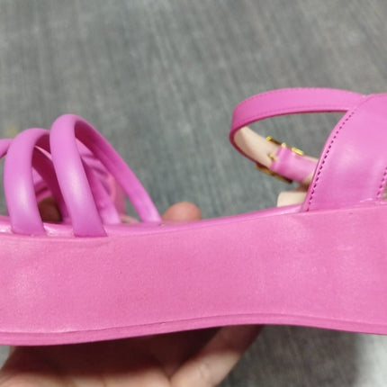 Sandalias Mujer Hilton - Fucsia 35 (Yayita)