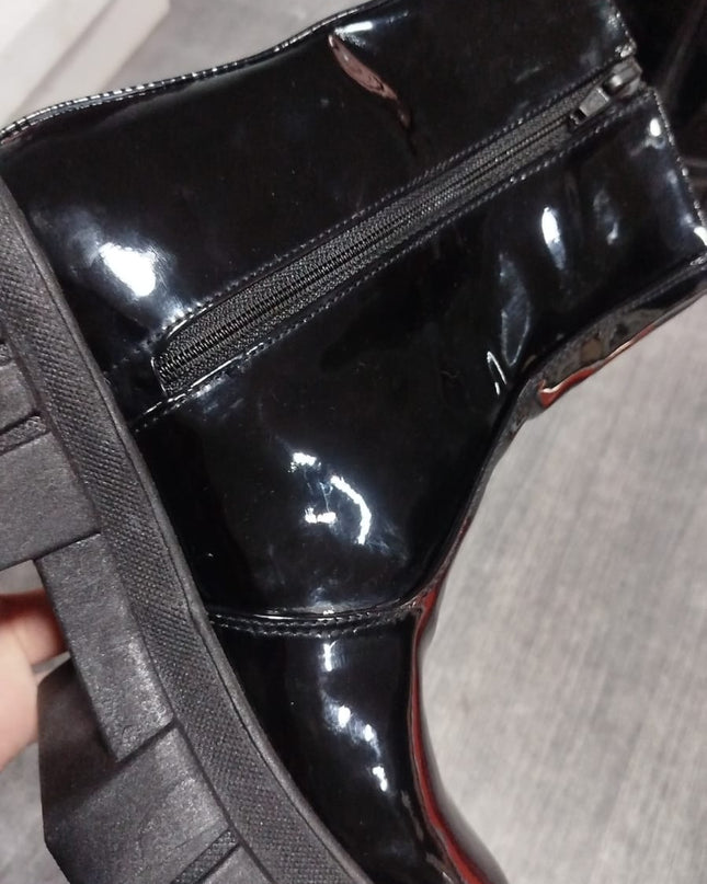 Botas Artigas - Negro Charol 37 (Yayita)