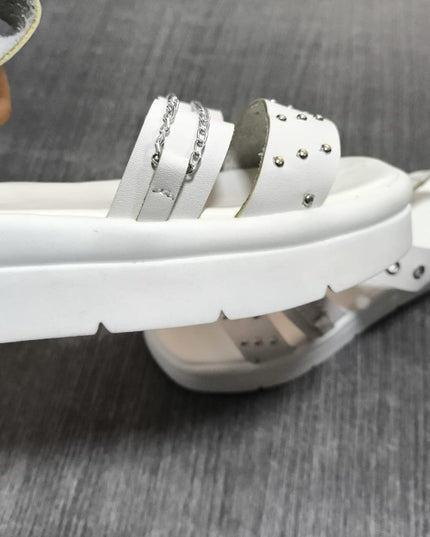 Sandalias Monaco - Blanco 37 (Yayita)