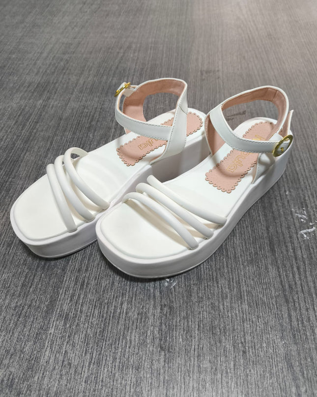 Sandalias Hilton - Blanco 37 (Yayita)