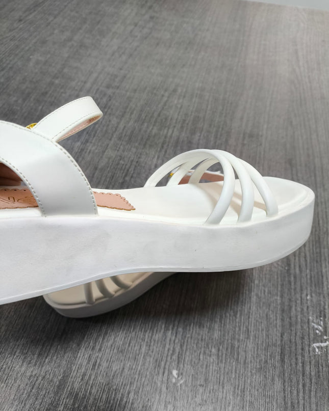 Sandalias Hilton - Blanco 37 (Yayita)