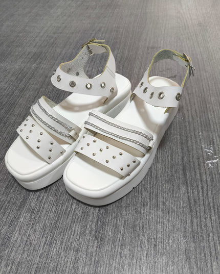 Sandalia Mónaco - Blanco 36 (Yayita)