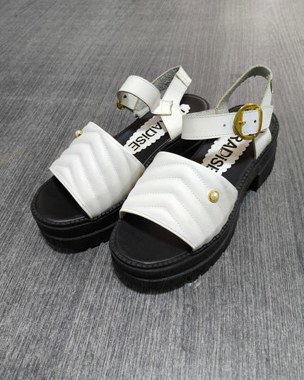 Sandalia Belley - Blanco 36 (Yayita)