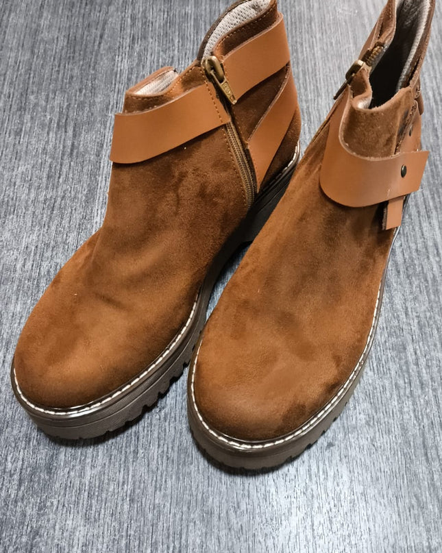 Botas Italia - camel oscuro 37 (Yayita)