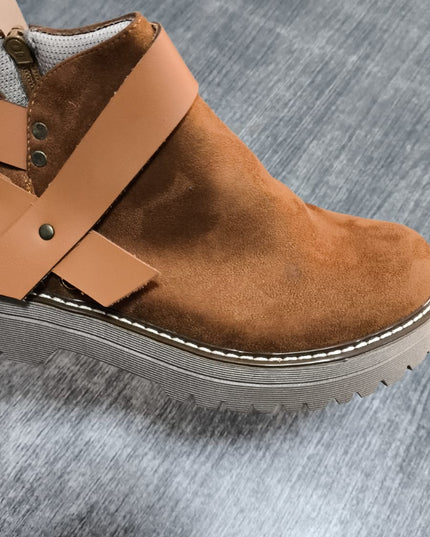 Botas Italia - camel oscuro 37 (Yayita)