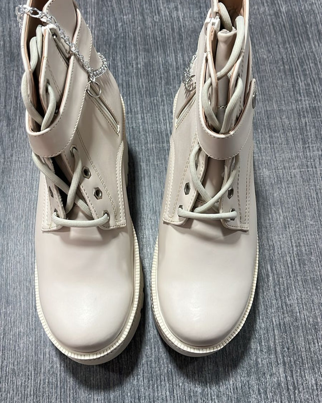 Botas potaxie - Nude 37 (Yayita)