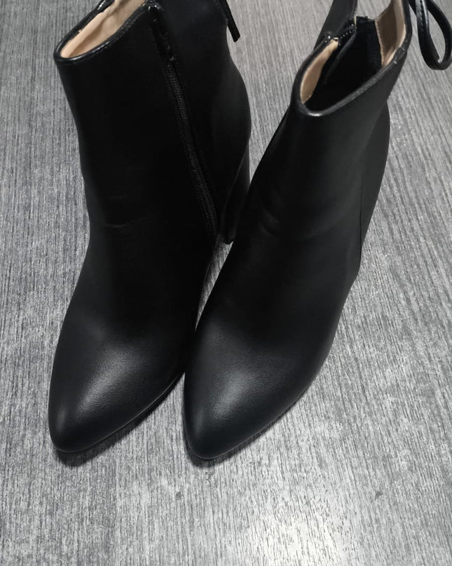 Botas bubali  - negro cuero 39 (Yayita)
