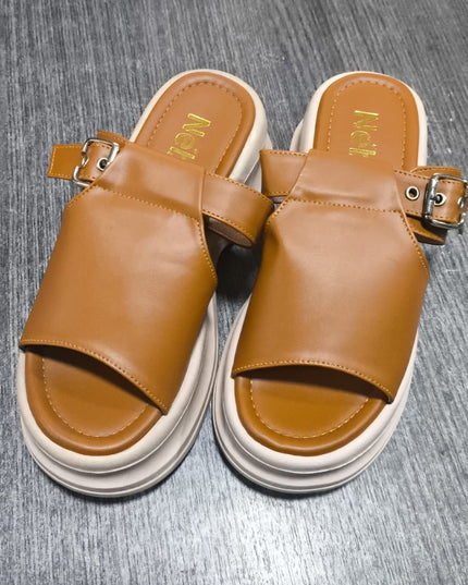 Sandalia antuane - Camel 37 (Yayita)