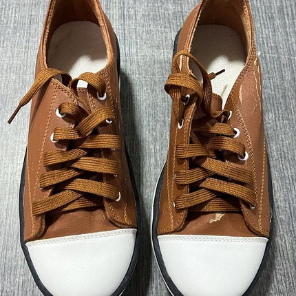 Zapatillas Urbanas Mujer Benidorm - Camel 37 (Yayita)