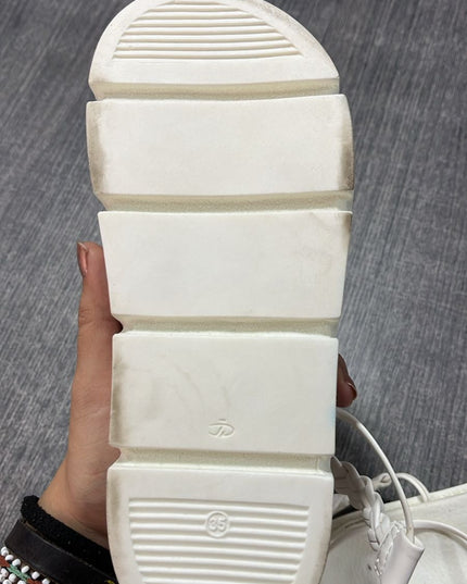 Sandalias  Phunket - Blanco 36 (Yayita)