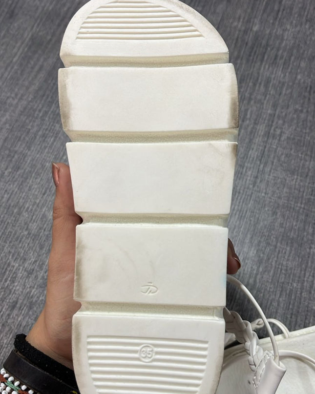 Sandalias  Phunket - Blanco 36 (Yayita)