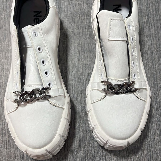 Zapatillas Urbanas Mujer Dublin - Blanco 39 (Yayita)